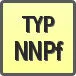 Piktogram - Typ: NNPf